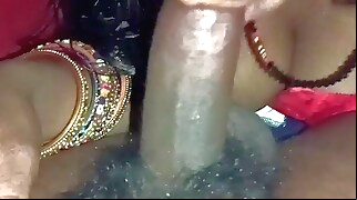 My first video. Bhabhi ji took cock in mouth for the first time. blowjob asian
